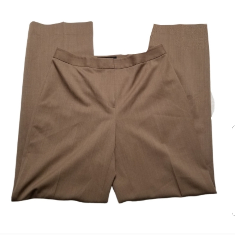 Lafayette 148 Size 4 Tan Tailored Dress Pants